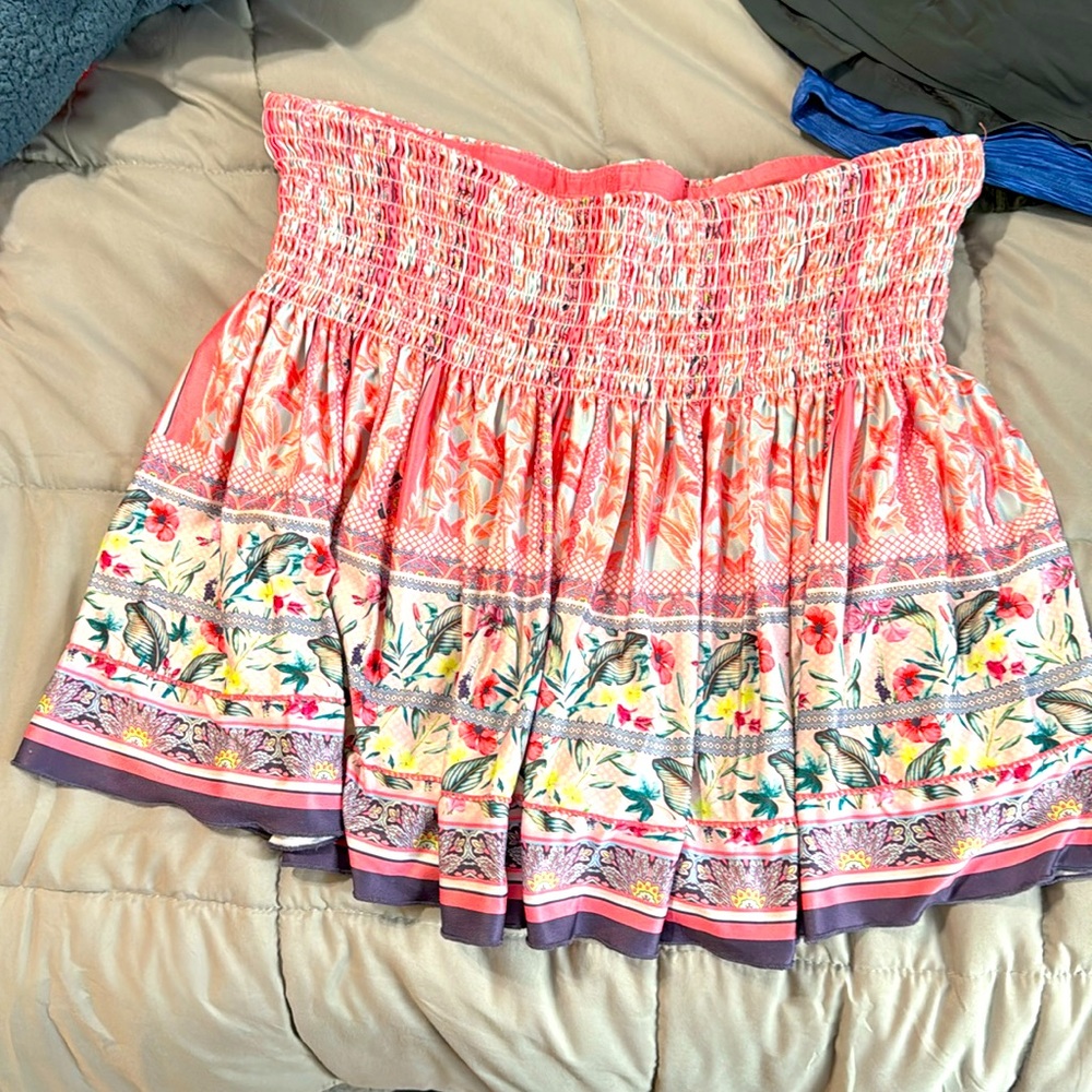 Lucky in Love tennis skirt or just a cute lounge skirt.